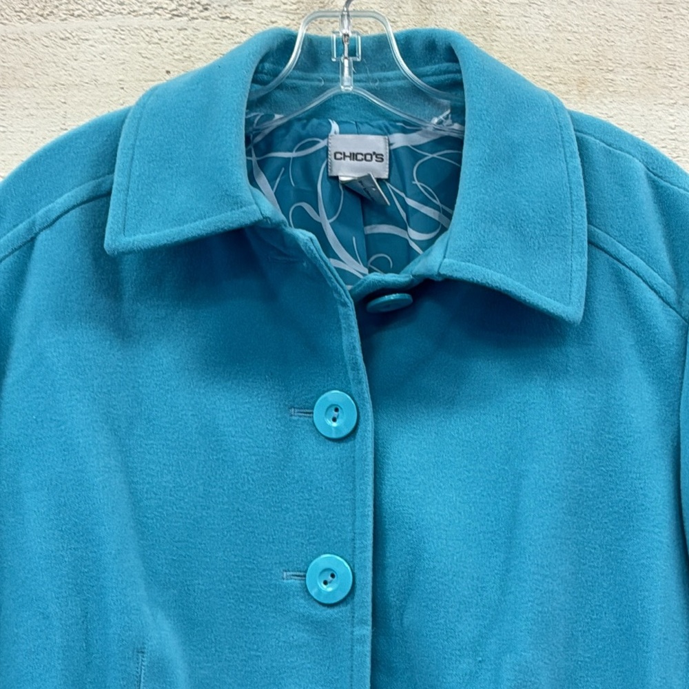 Chicos Button Front Jacket - image 2